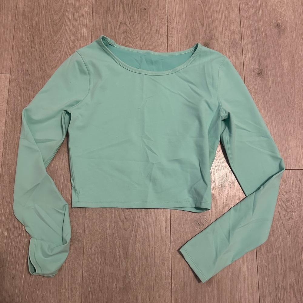 Mint Green wunder train long sleeve